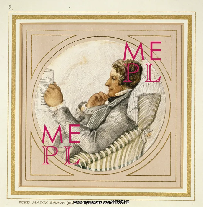 : Portrait of Ford Madox Brown : Portrait of Ford Madox Brown