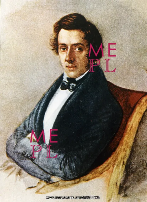 : Portrait of Frederic Chopin : Portrait of Frederic Chopin