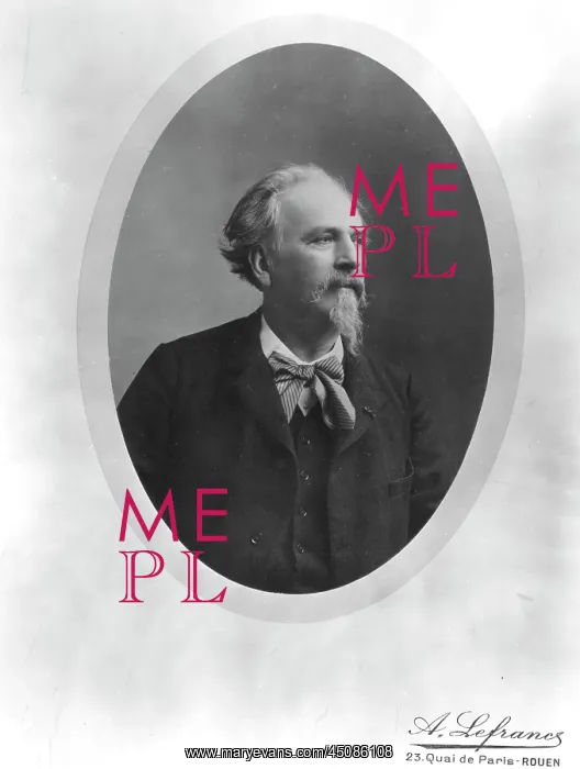 : Portrait of Frederic Mistral, 19th century, photograph : Portrait of Frederic Mistral, 19th century, photograph