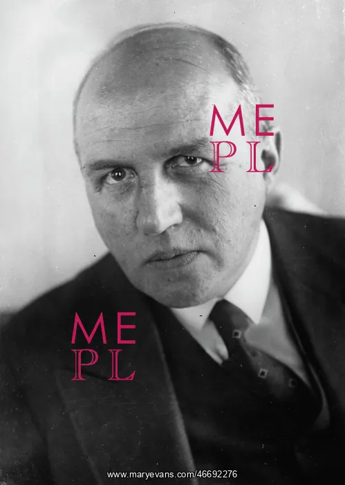 : Portrait of Friedrich Syrup : Portrait of Friedrich Syrup