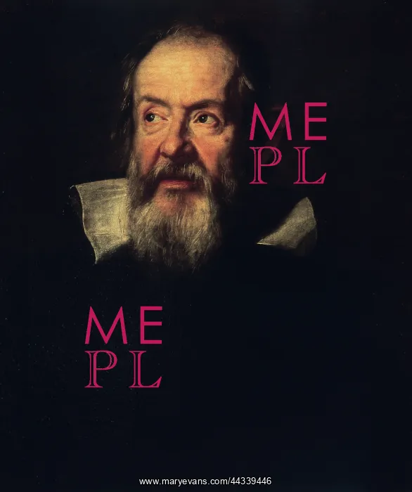 : Portrait of Galileo Galilei, by : Portrait of Galileo Galilei, by
