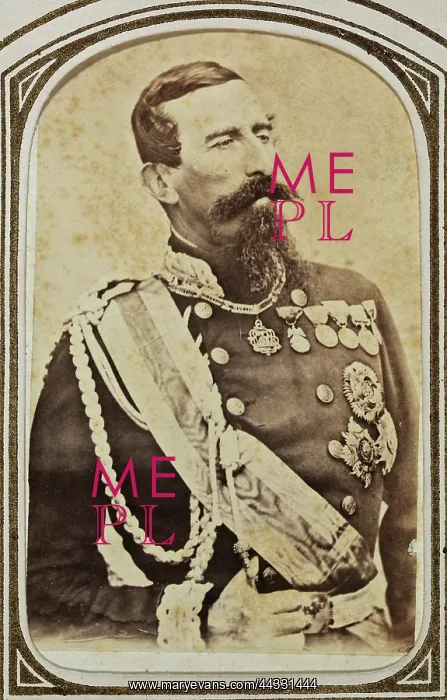 : Portrait of General Alfonso La : Portrait of General Alfonso La