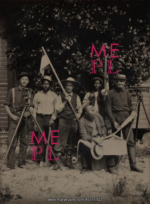 : Portrait of a US Geological Survey crew of : Portrait of a US Geological Survey crew of