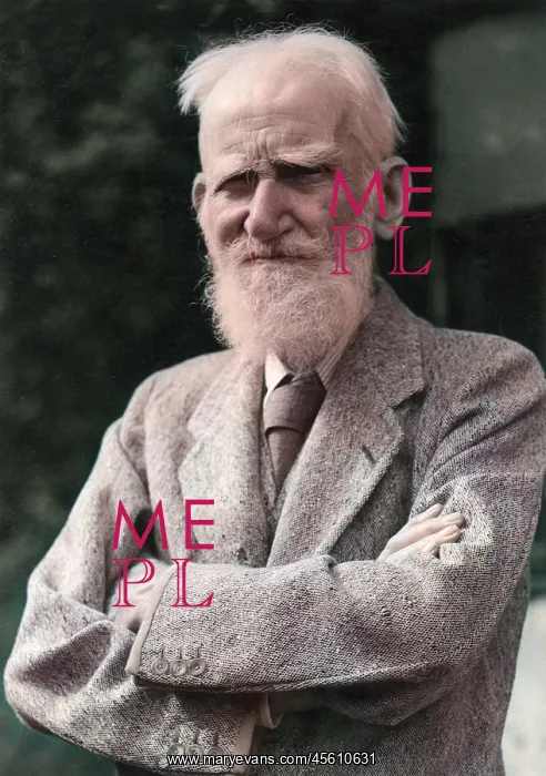 : A portrait of George Bernard Shaw : A portrait of George Bernard Shaw