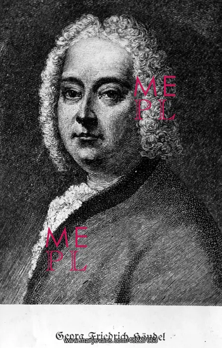 : Portrait of George Frideric Handel : Portrait of George Frideric Handel