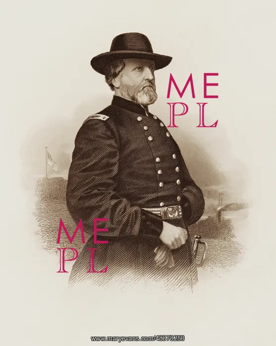 : Portrait of George Henry Thomas who served in : Portrait of George Henry Thomas who served in