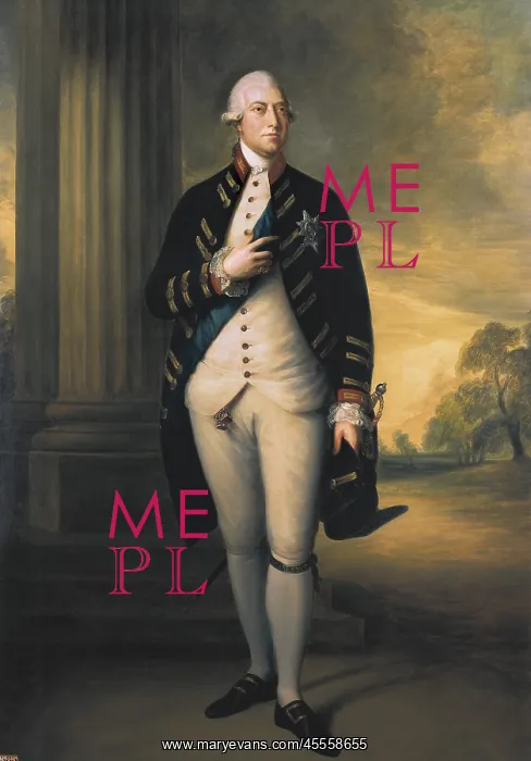: Portrait of George III by Thomas Gainsborough : Portrait of George III by Thomas Gainsborough