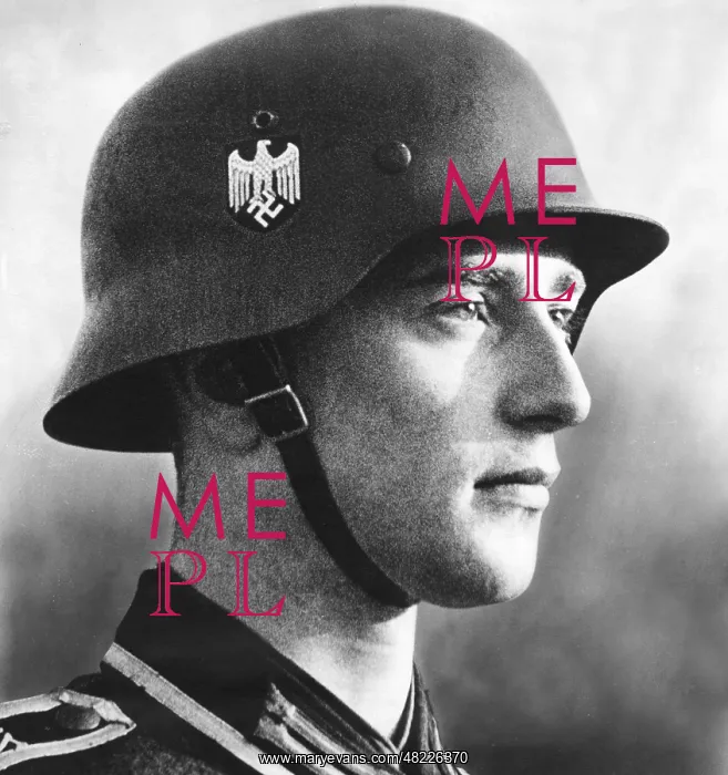 : Portrait of a German soldier, 1940 : Portrait of a German soldier, 1940