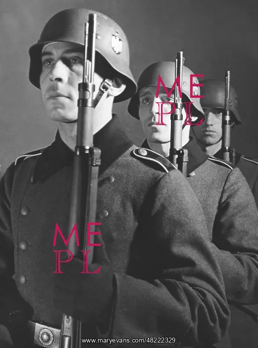 : Portrait of German soldiers, 1939 : Portrait of German soldiers, 1939