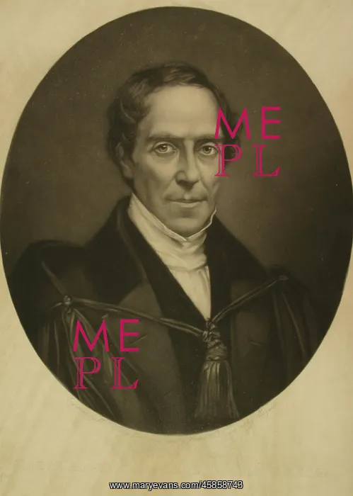 : Portrait of Gideon Algernon Mantell (1790-1852) : Portrait of Gideon Algernon Mantell (1790-1852)