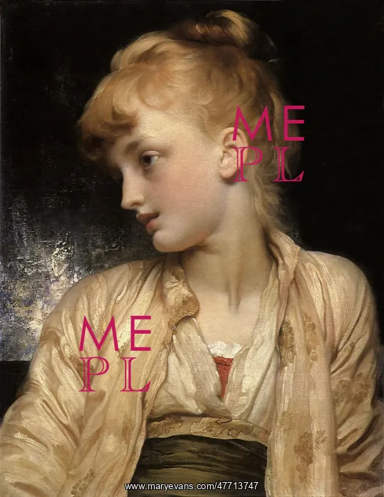  : Portrait of a Girl, by Leighton