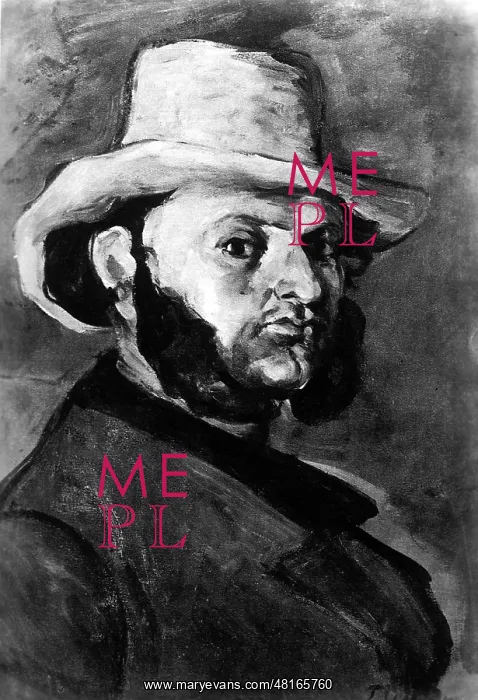 : Portrait of Gustave Boyer, by Paul Cezanne : Portrait of Gustave Boyer, by Paul Cezanne
