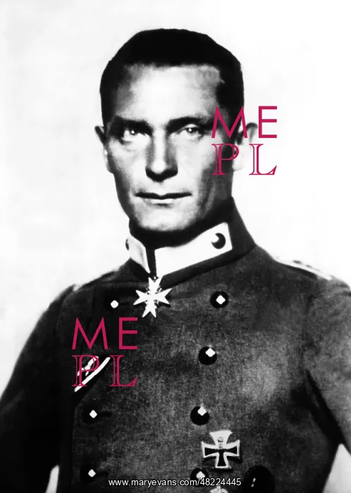 : Portrait of Hermann Gnring, 1918 : Portrait of Hermann Gnring, 1918