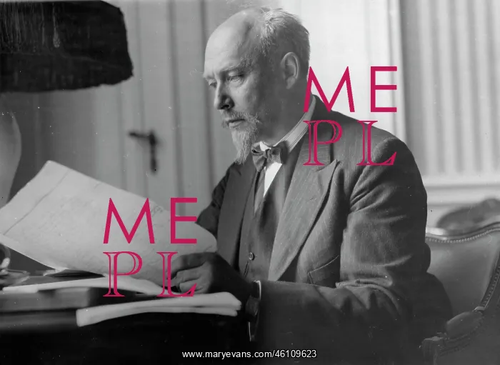 : Portrait of Hermann Keyserling : Portrait of Hermann Keyserling