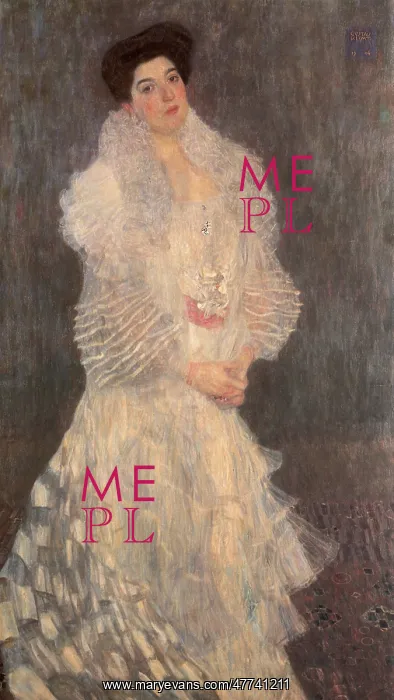  : Portrait of Hermine Gallia, by Klimt