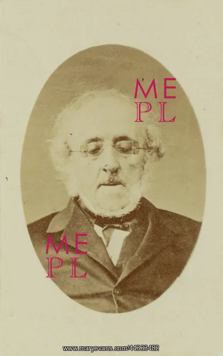 : Portrait of the historian and : Portrait of the historian and