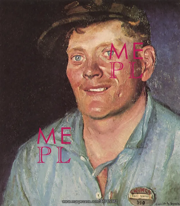 : Portrait of Hungarian Immigrant Steel Worker : Portrait of Hungarian Immigrant Steel Worker