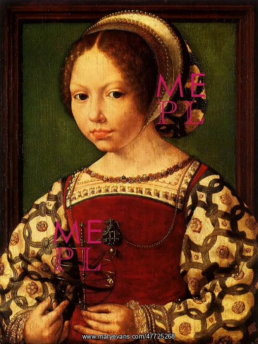 : Portrait of Jacqueline of Burgundy
