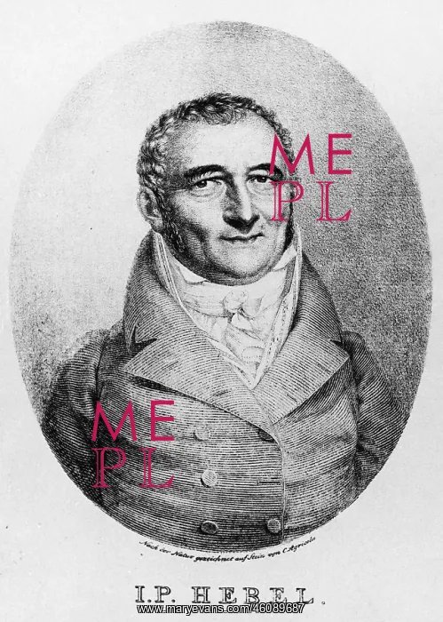 : Portrait Johann Peter Hebel : Portrait Johann Peter Hebel