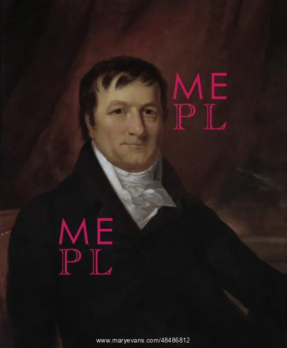 : Portrait of John Jacob Astor : Portrait of John Jacob Astor