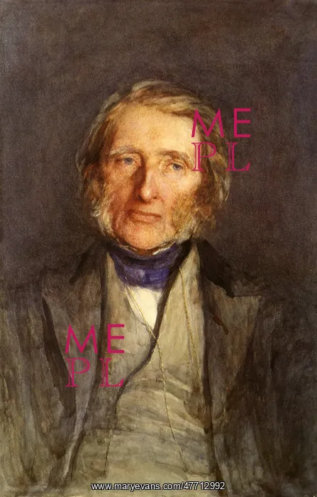 : Portrait of John Ruskin : Portrait of John Ruskin