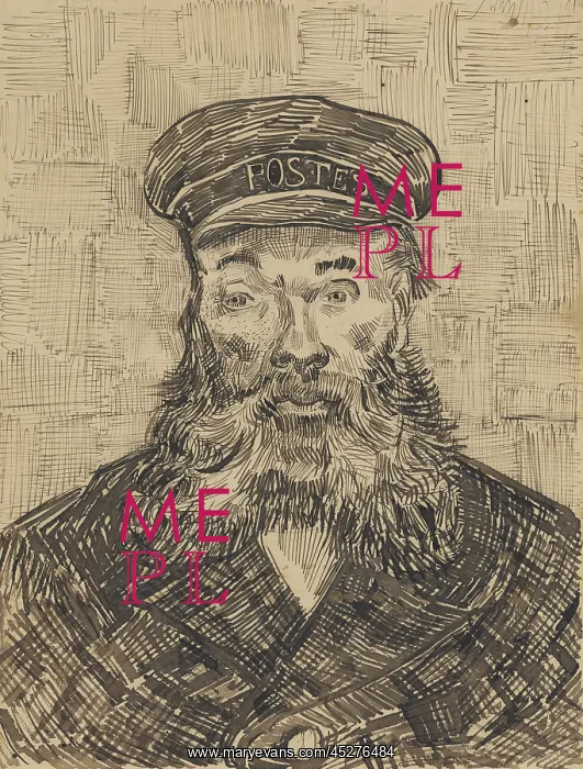 : Portrait of Joseph Roulin : Portrait of Joseph Roulin
