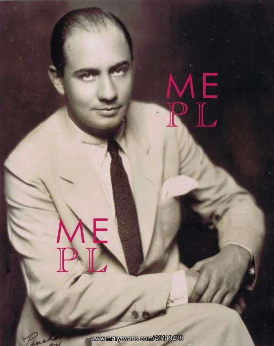  : A portrait of the journalist and writer Basil Woon