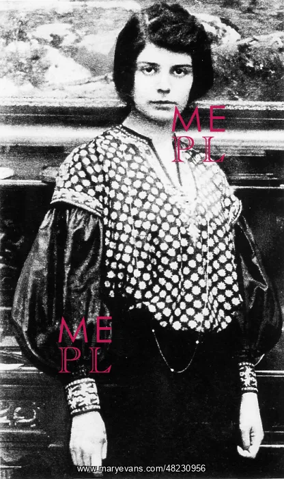 : Portrait of Katia Mann, circa 1905 : Portrait of Katia Mann, circa 1905