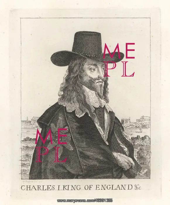 : Portrait of King Charles I of England : Portrait of King Charles I of England
