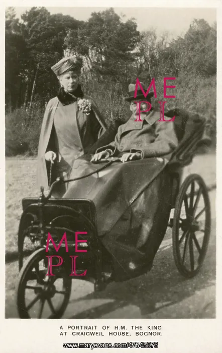  : A portrait of the King George V