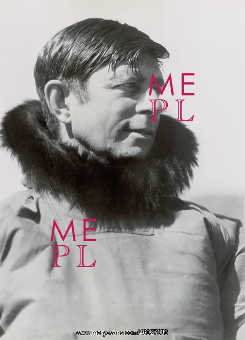 : Portrait of Knud Rasmussen : Portrait of Knud Rasmussen