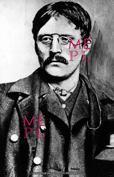 : Portrait of Knut Hamsun, 1910s : Portrait of Knut Hamsun, 1910s