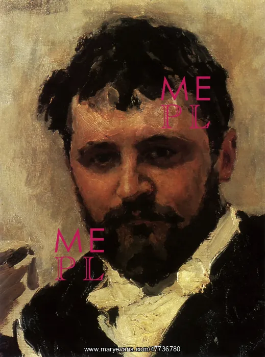 : Portrait of Konstantin Korovine : Portrait of Konstantin Korovine
