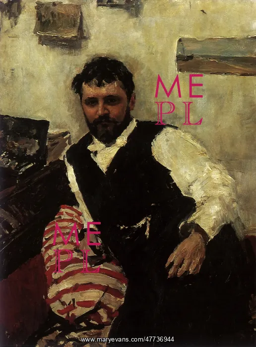 : Portrait of Konstantin Korovine : Portrait of Konstantin Korovine