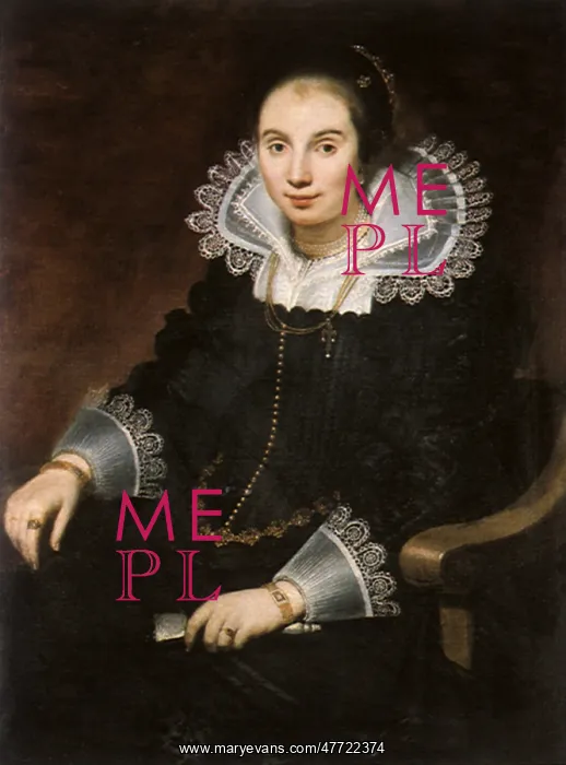  : Portrait of a Lady with a Fan