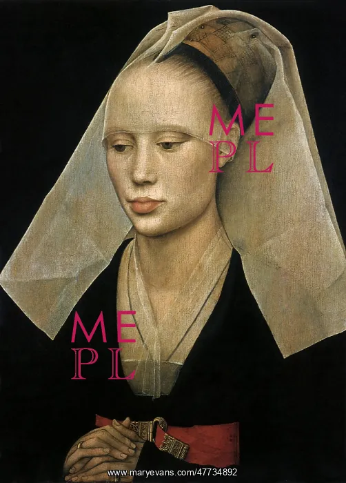  : Portrait of a Lady, by Rogier van der Weyden