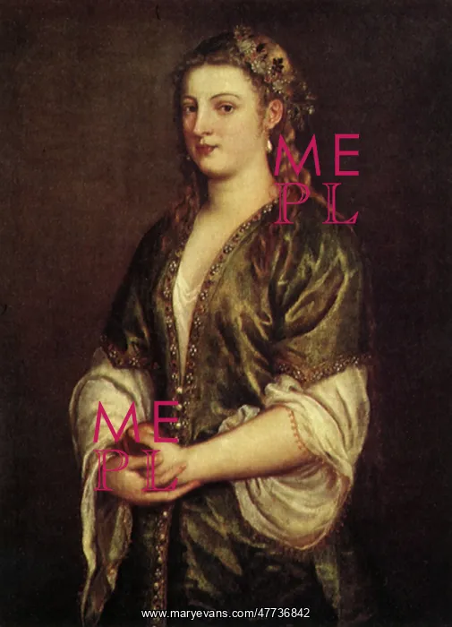  : Portrait of a Lady, by Titian