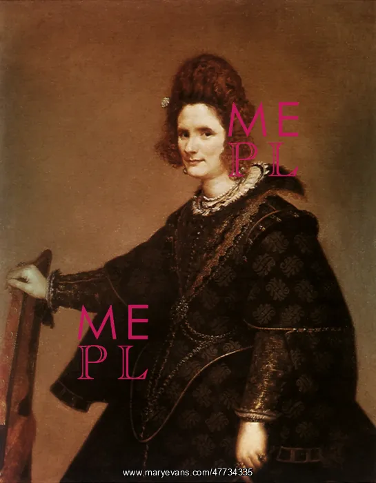 : Portrait of a Lady, by Velazquez : Portrait of a Lady, by Velazquez