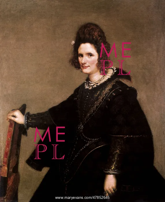 : Portrait of a Lady, by Velazquez : Portrait of a Lady, by Velazquez