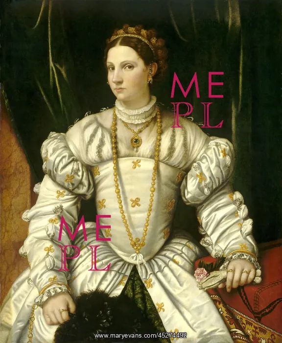 : Portrait of a Lady in White : Portrait of a Lady in White