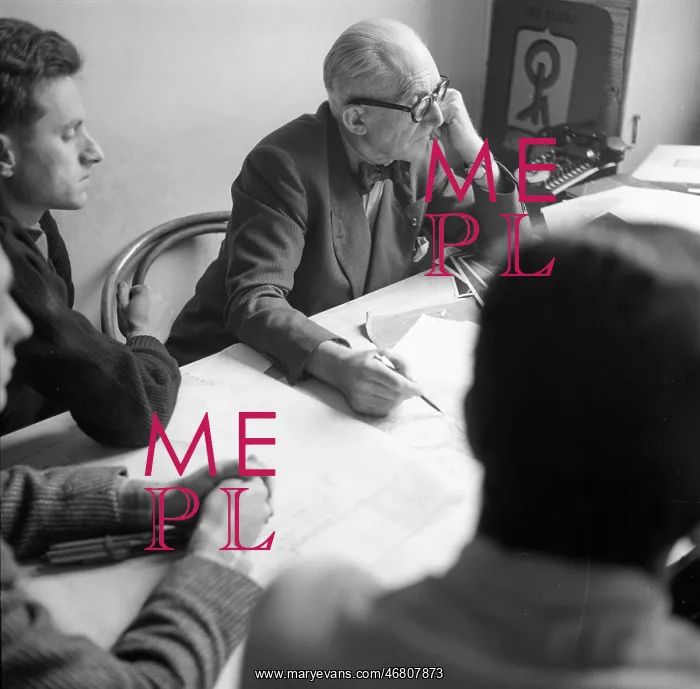 : Portrait Le Corbusier : Portrait Le Corbusier