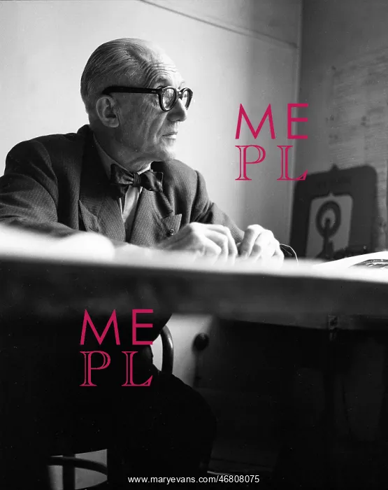 : Portrait Le Corbusier : Portrait Le Corbusier