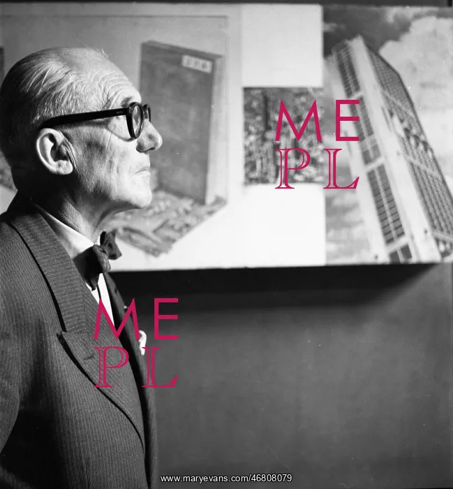 : Portrait Le Corbusier : Portrait Le Corbusier
