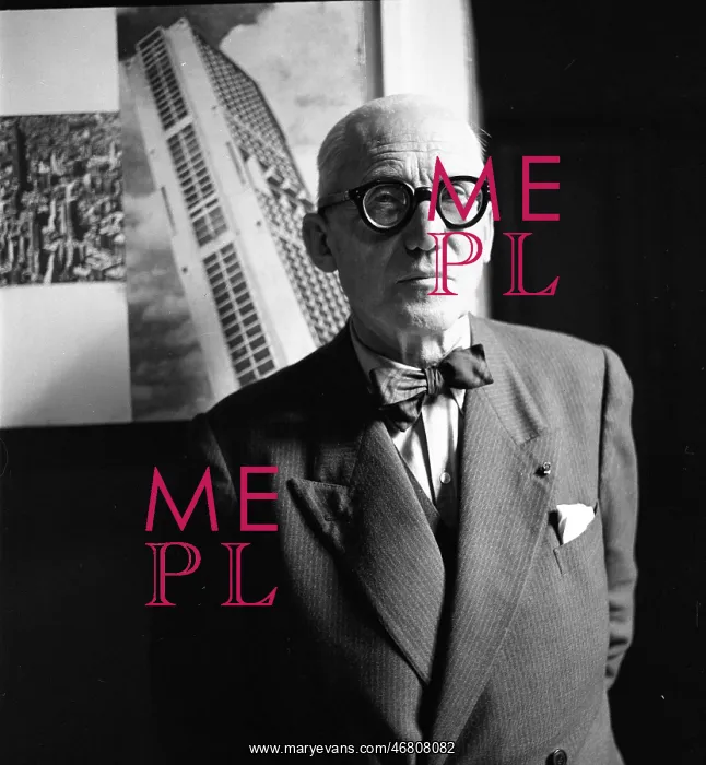 : Portrait Le Corbusier : Portrait Le Corbusier