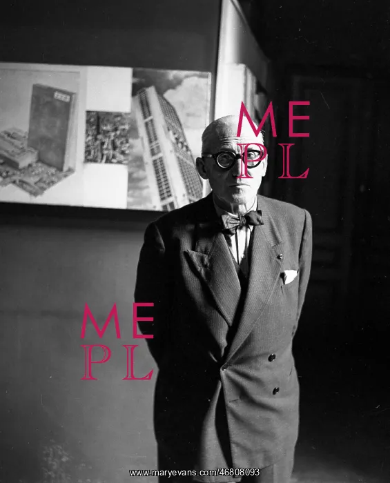 : Portrait Le Corbusier : Portrait Le Corbusier