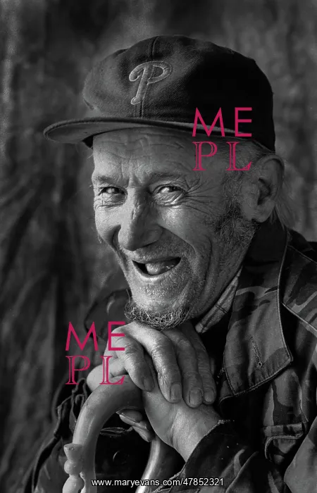 : Portrait of local character, Jake, Garlieston, SW Scotland : Portrait of local character, Jake, Garlieston, SW Scotland