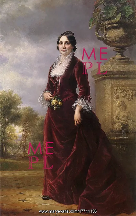 : Portrait of Lucy Hayes : Portrait of Lucy Hayes