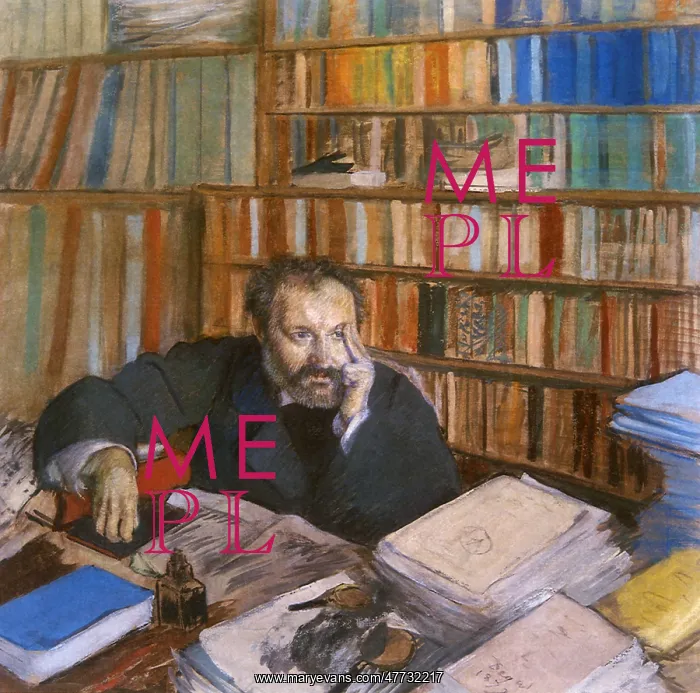  : Portrait of M. Duranty, by Degas