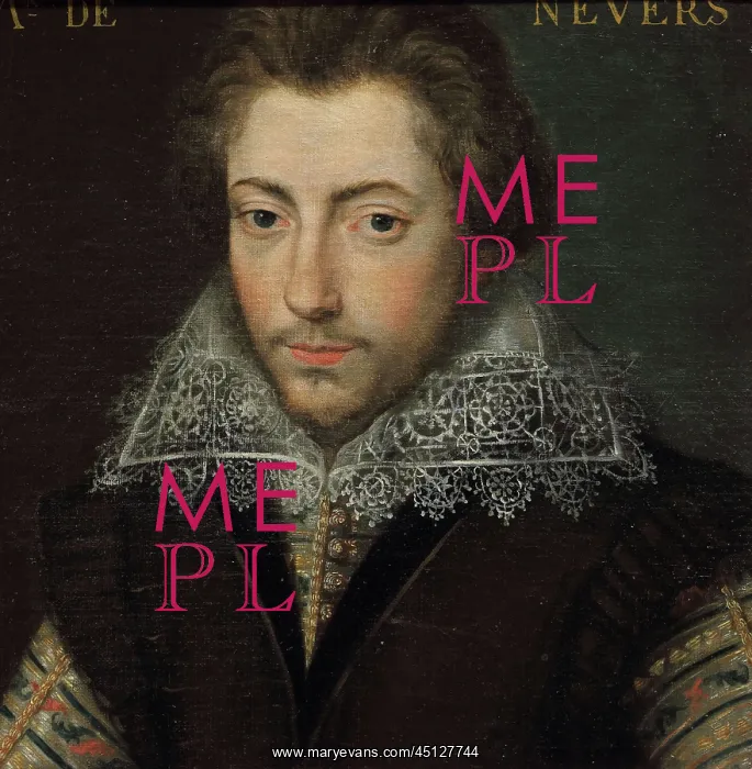: Portrait of M de Nevers, Musee des Beaux-Arts : Portrait of M de Nevers, Musee des Beaux-Arts