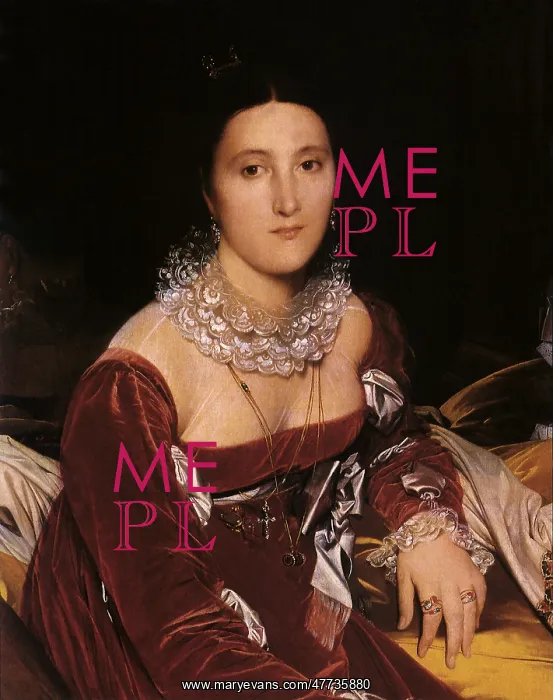 : Portrait of Madame de Senonnes, by Ingres : Portrait of Madame de Senonnes, by Ingres